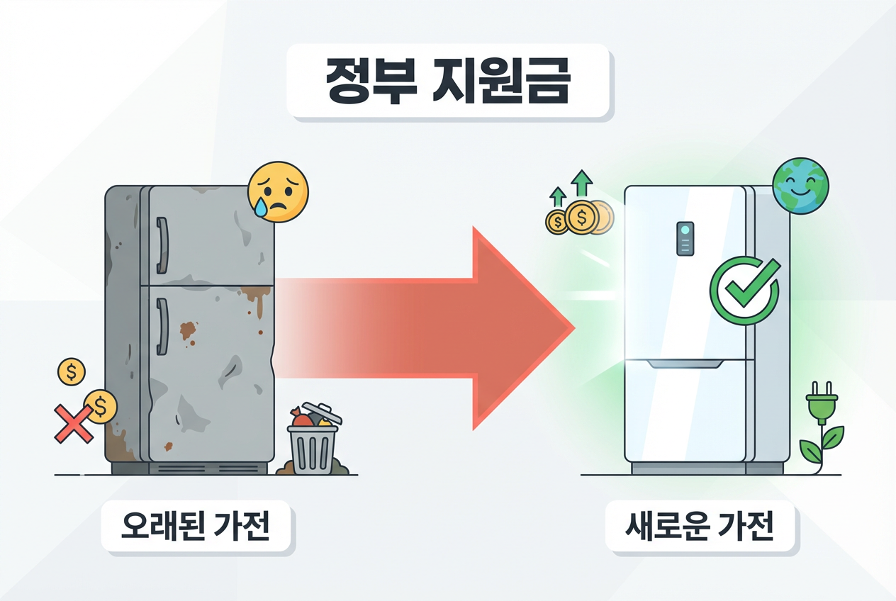 고효율기기 교체 정부 지원금 안내